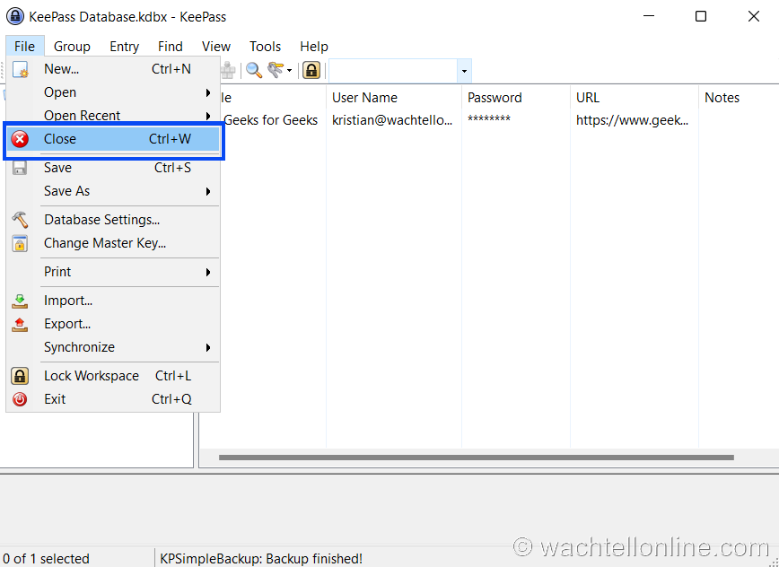 Keepass-password-safe-kpsimplebackup-close-database-wm